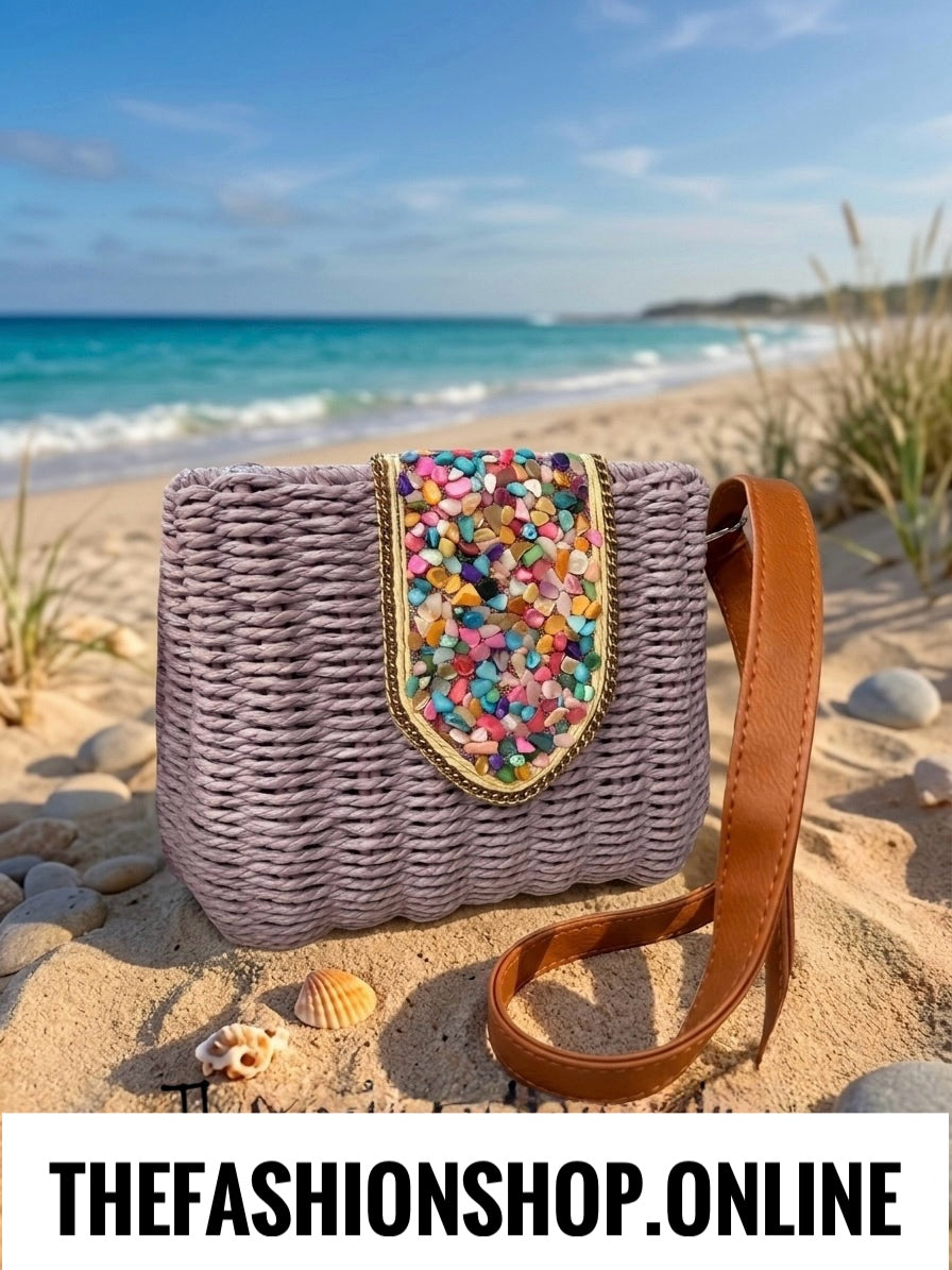 Mosaic Bag in Lilac