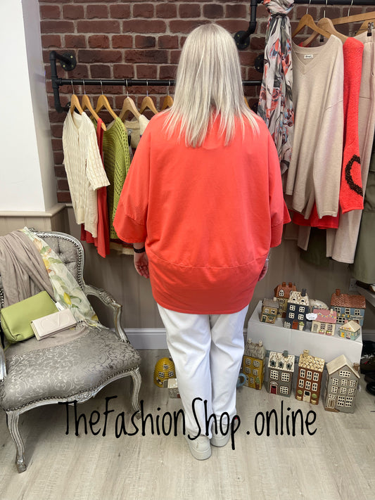 Harper coral pocket top 16-22