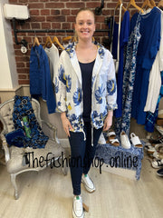 Maisie butterfly lightweight cotton jacket 10-16