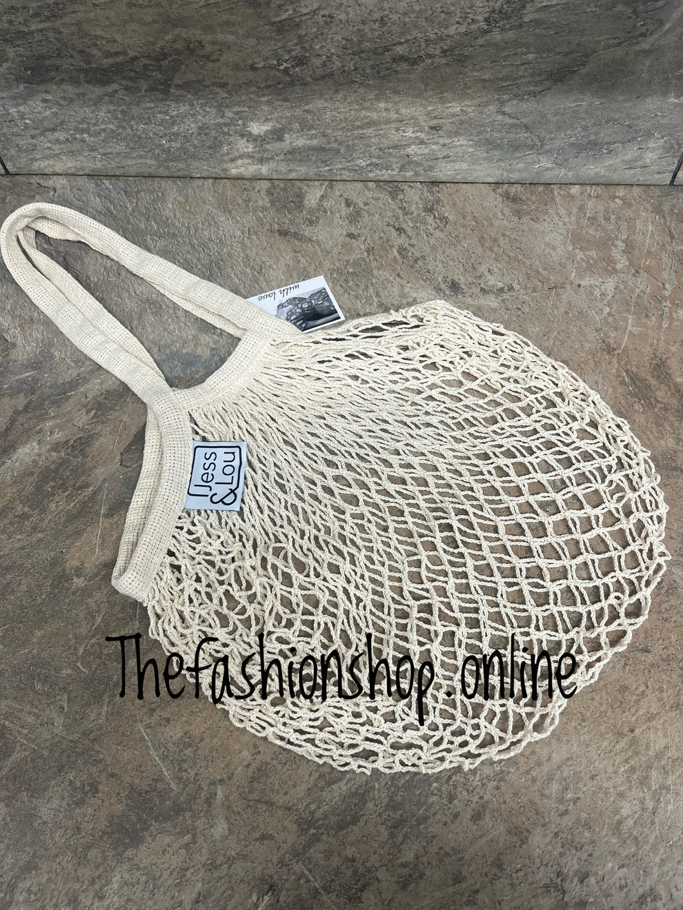 Jess & Lou string shopper bag
