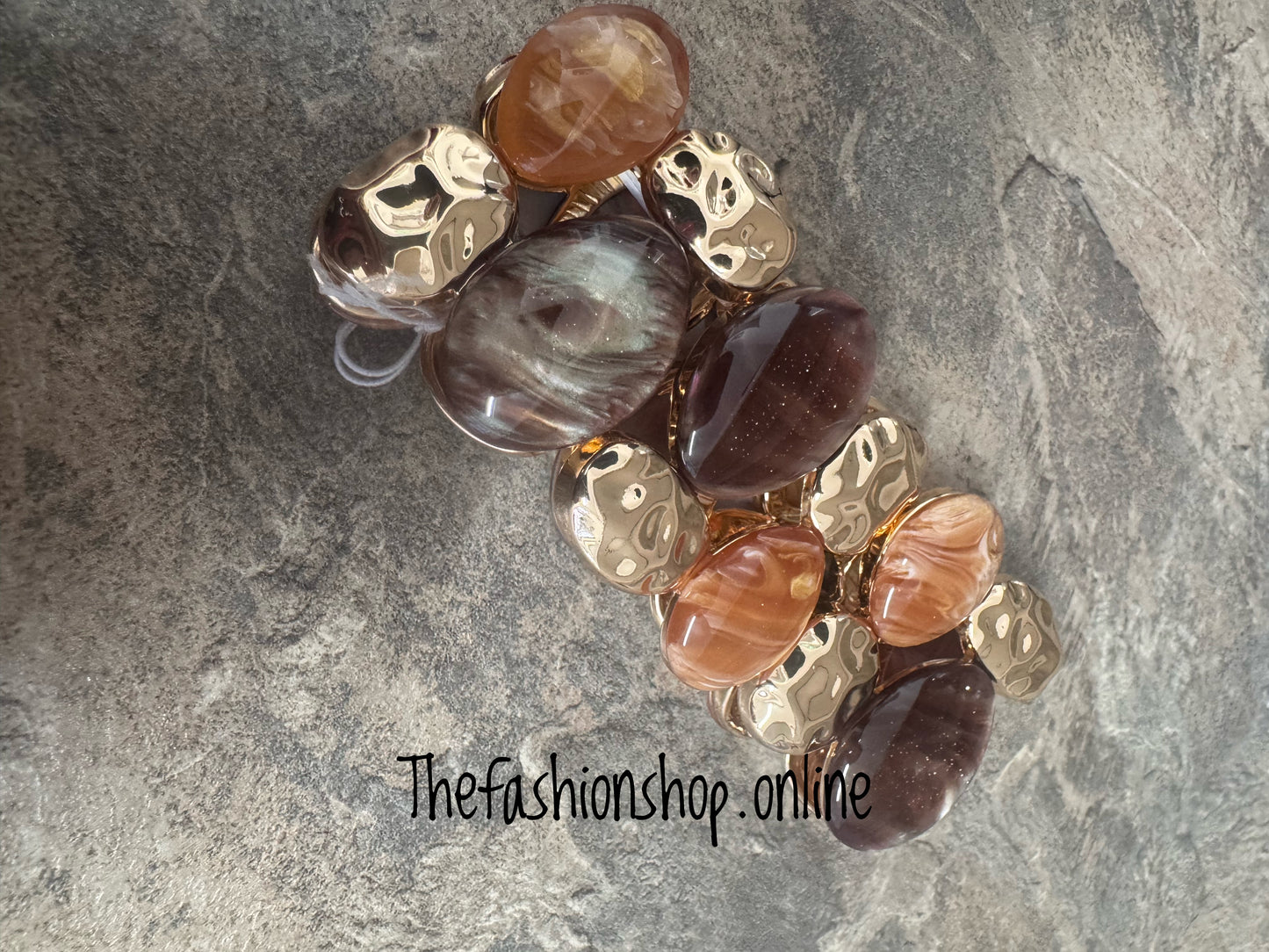 Andara and Gold Bracelet