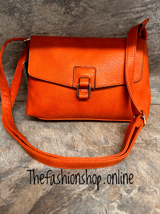 Ellie Envelope Bag in Burnt Orange