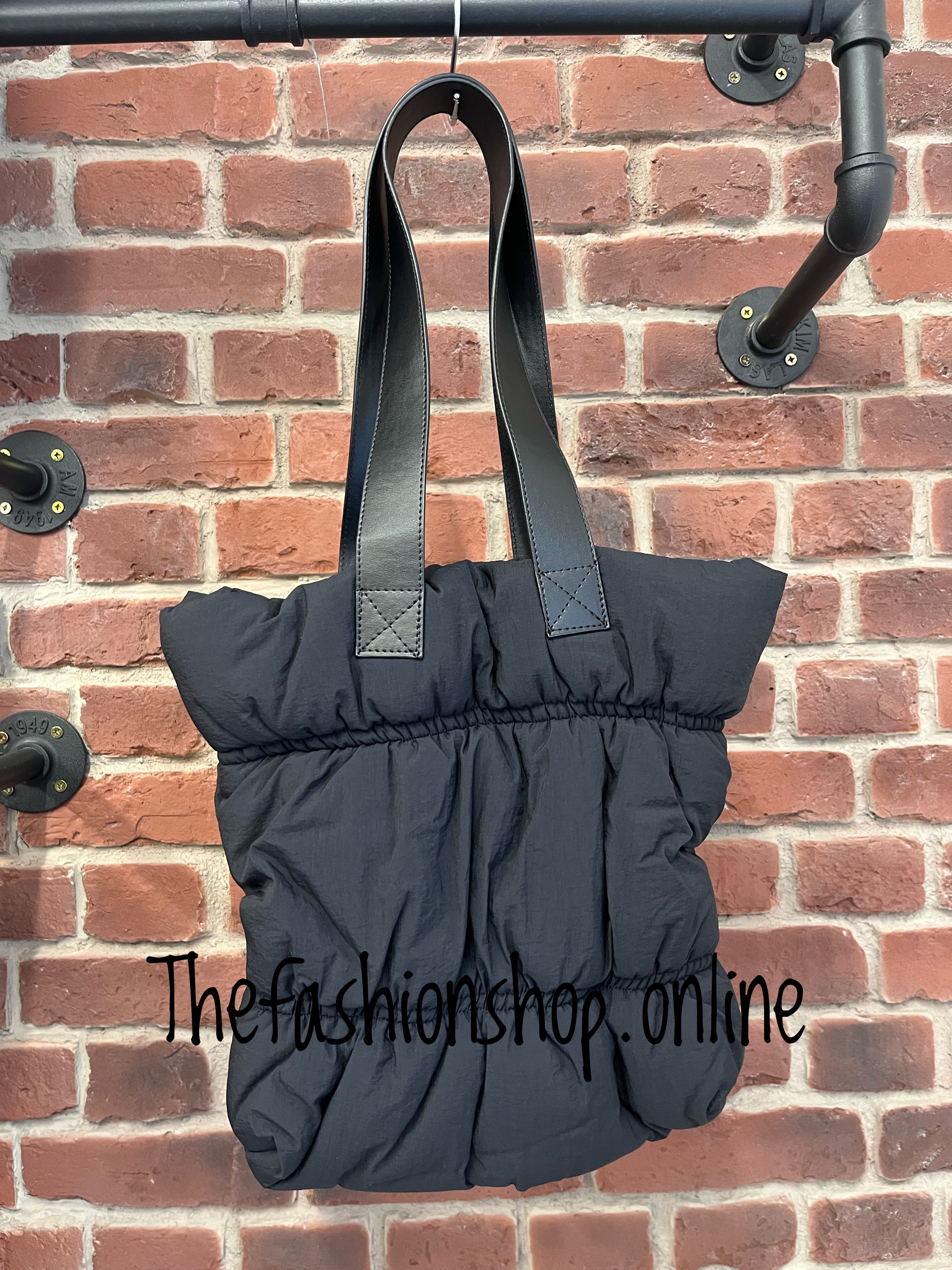 Quilted puffer bag discount