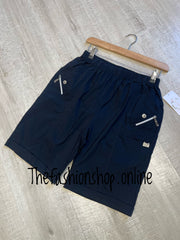 Cherry Berry black stretchy button detail shorts sizes 10-22