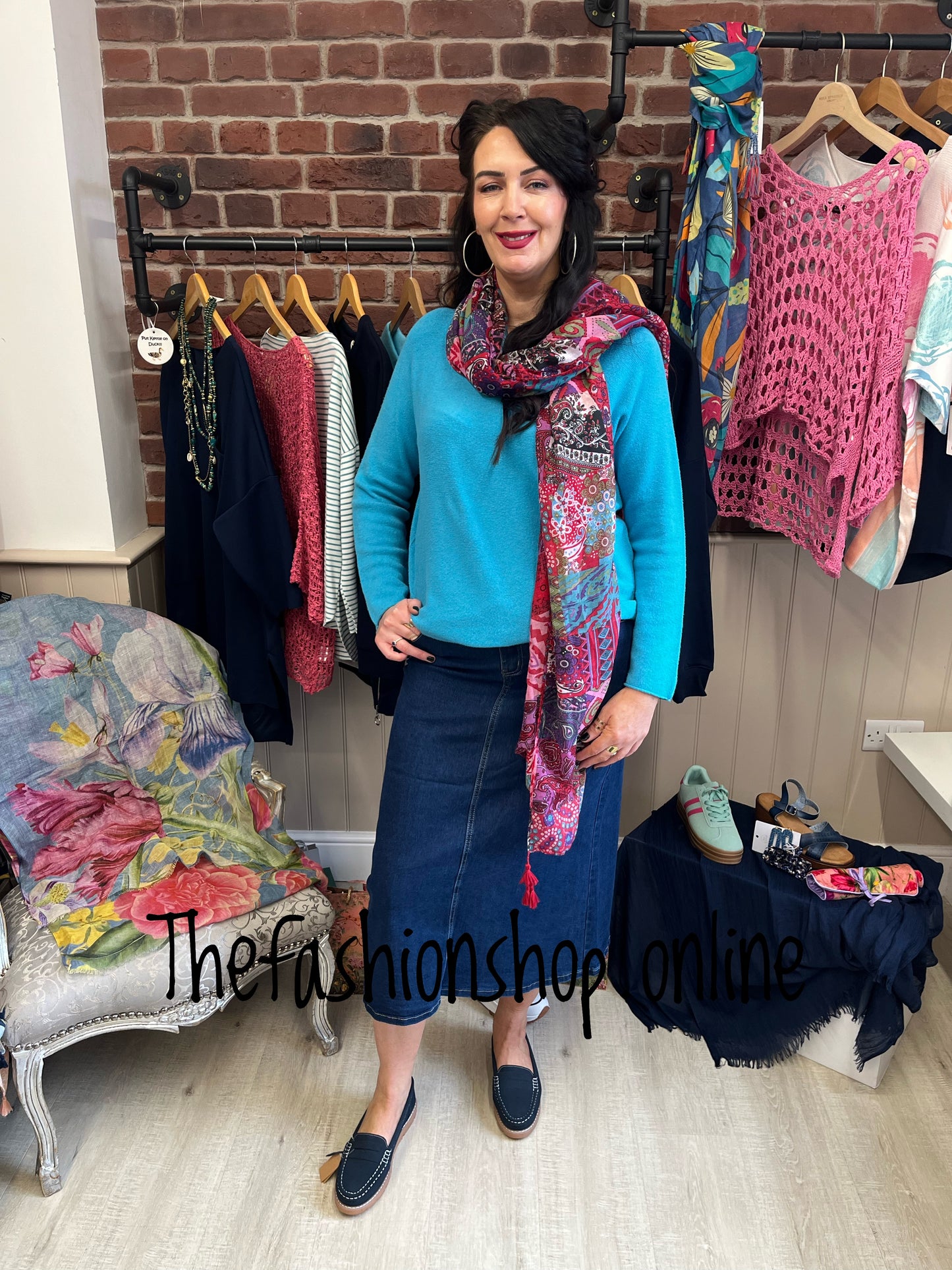 Dina teal soft jumper 10-16