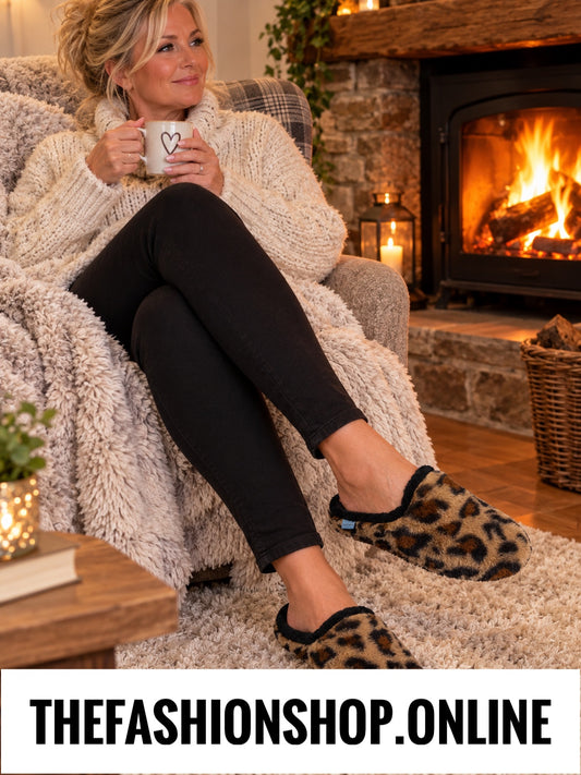 Lunar Celine tan mule slippers sizes 4-8 (37-41)
