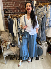 Nadine white linen shirt/jacket 10-16