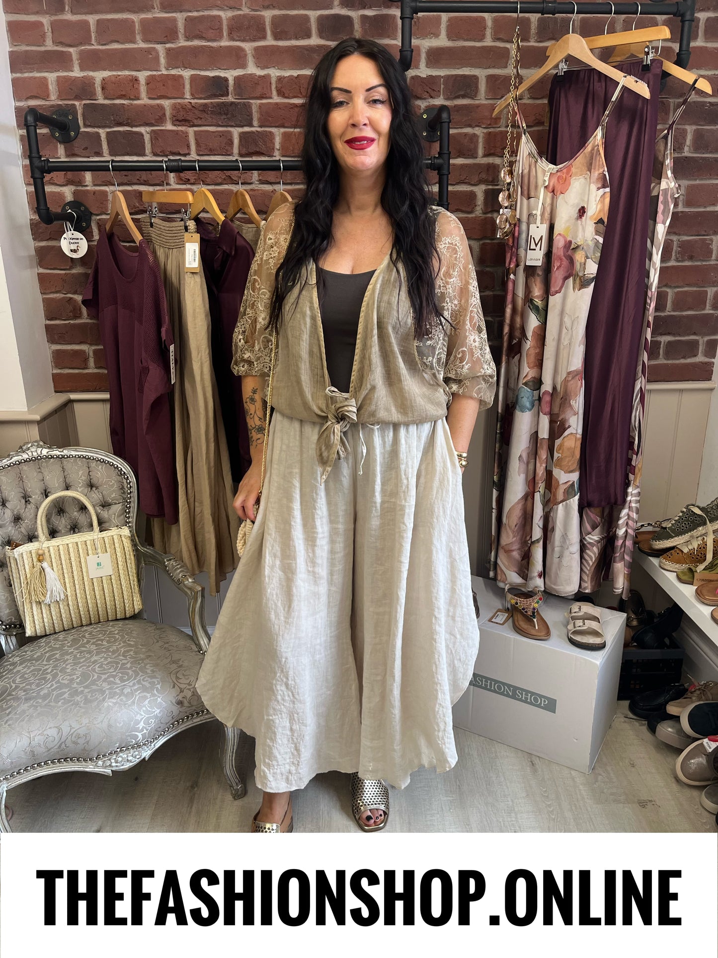 Esme sand lace shrug 8-18