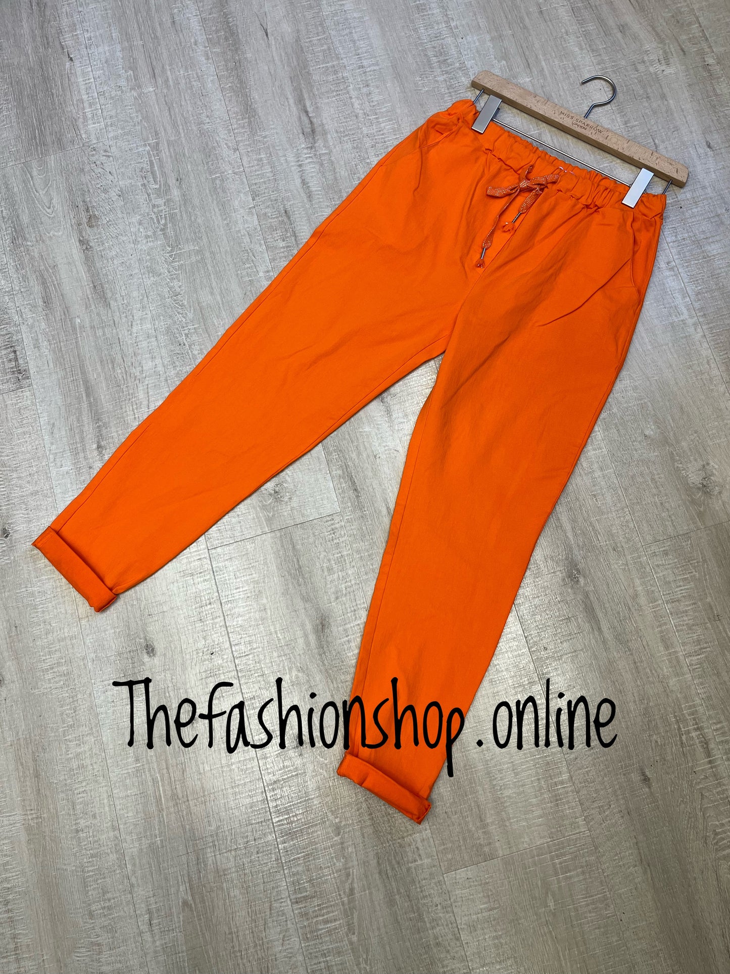 Plus size orange classic magic trousers 18-24