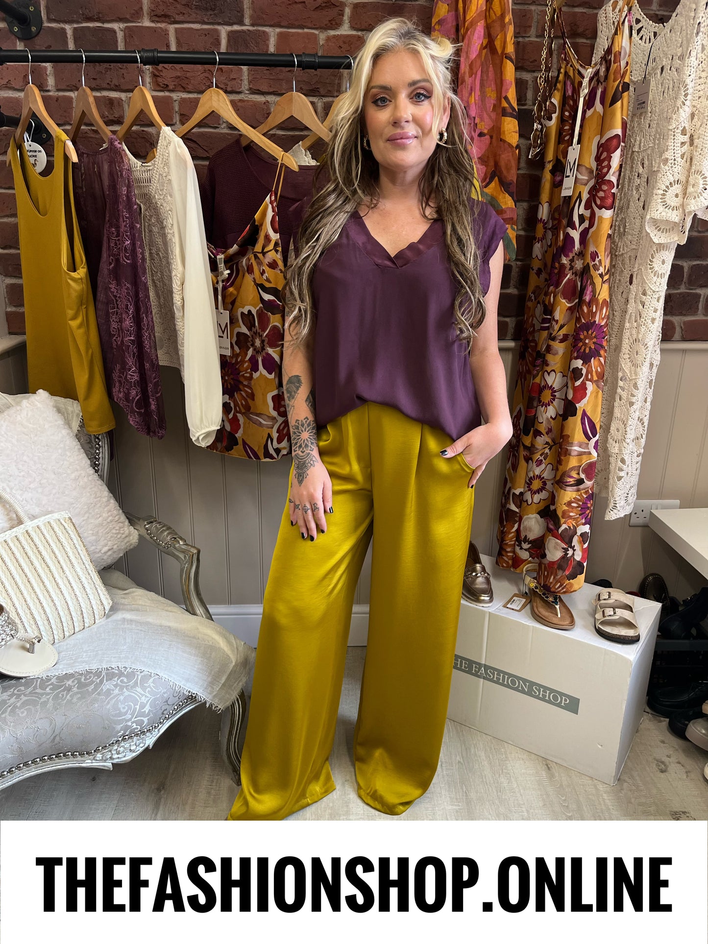 Nala mulberry V neck top 10-14
