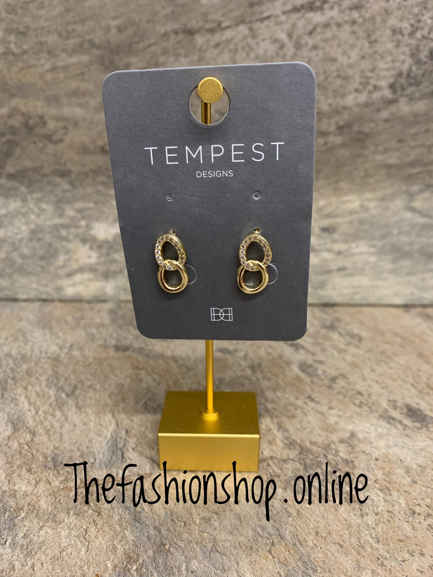 Sarah Tempest double link earrings