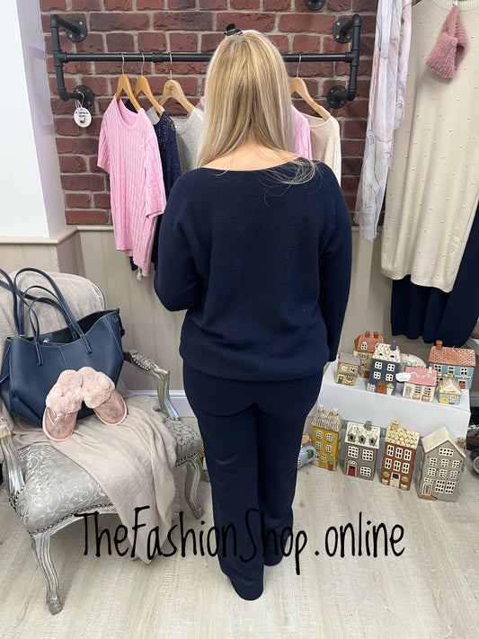 Dina navy soft jumper 10-16