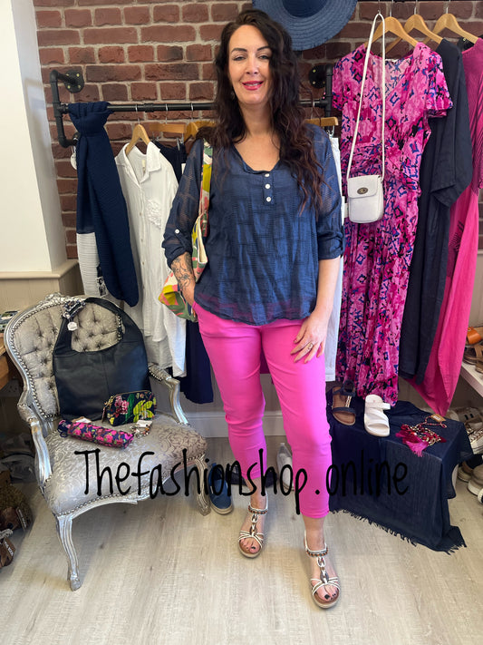 Hot pink classic magic trousers (reg) 12-18