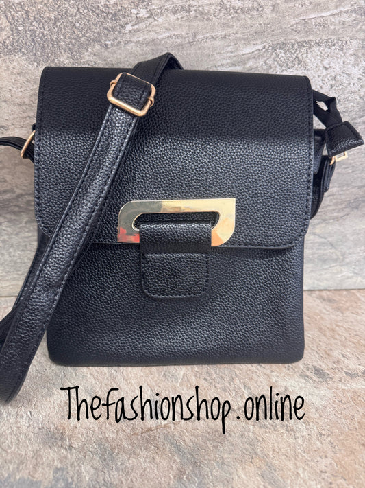 Rhonda Black Shoulder Bag
