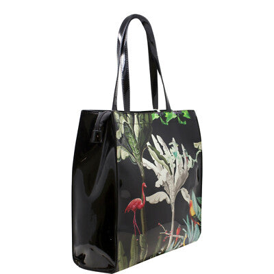 Tropical Garden Bag in Black