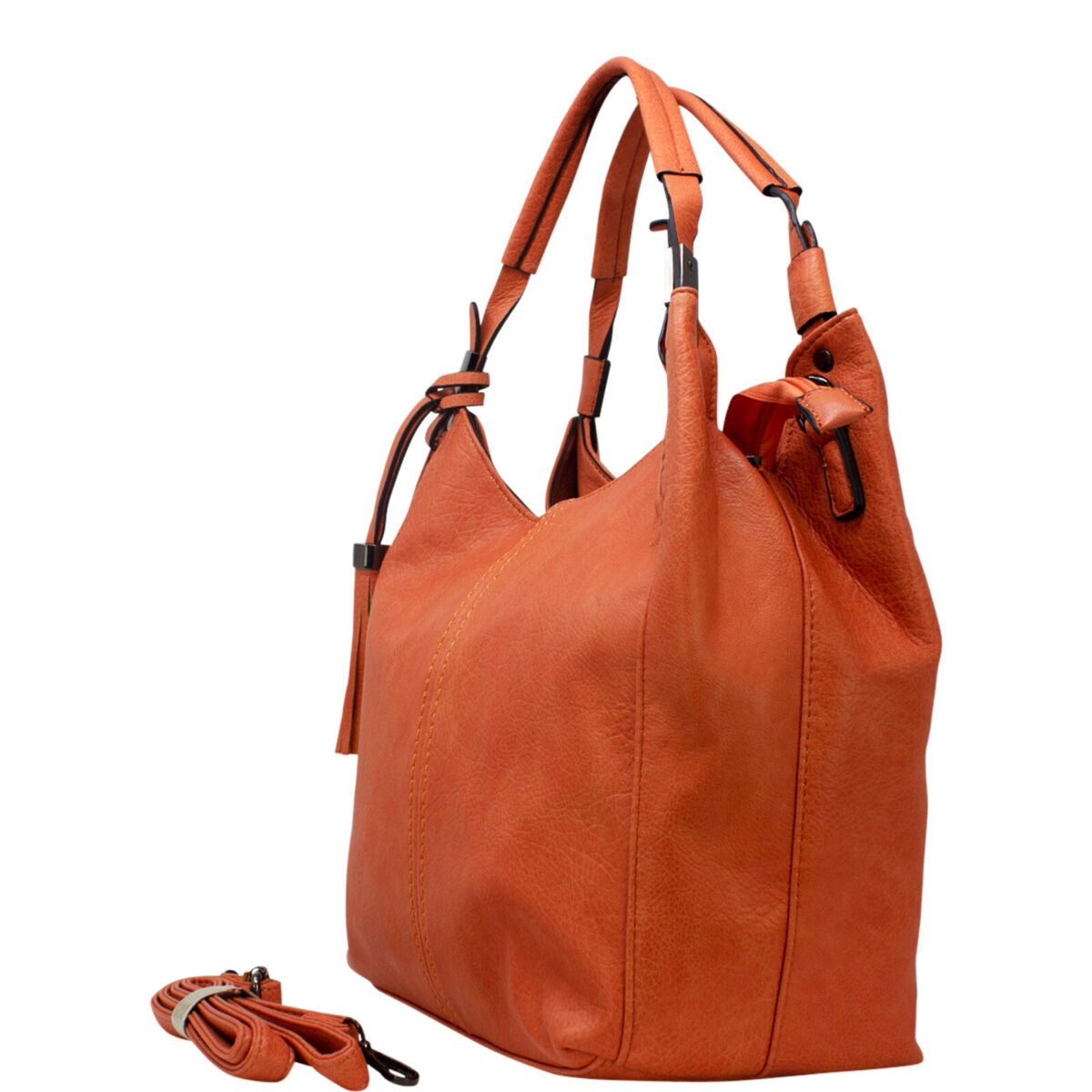Sally Triple compartment Bag in Orange