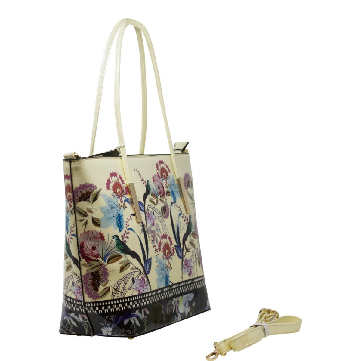 Exotic garden bag in Cream