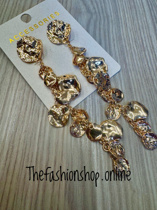 Shakira Gold Earrings