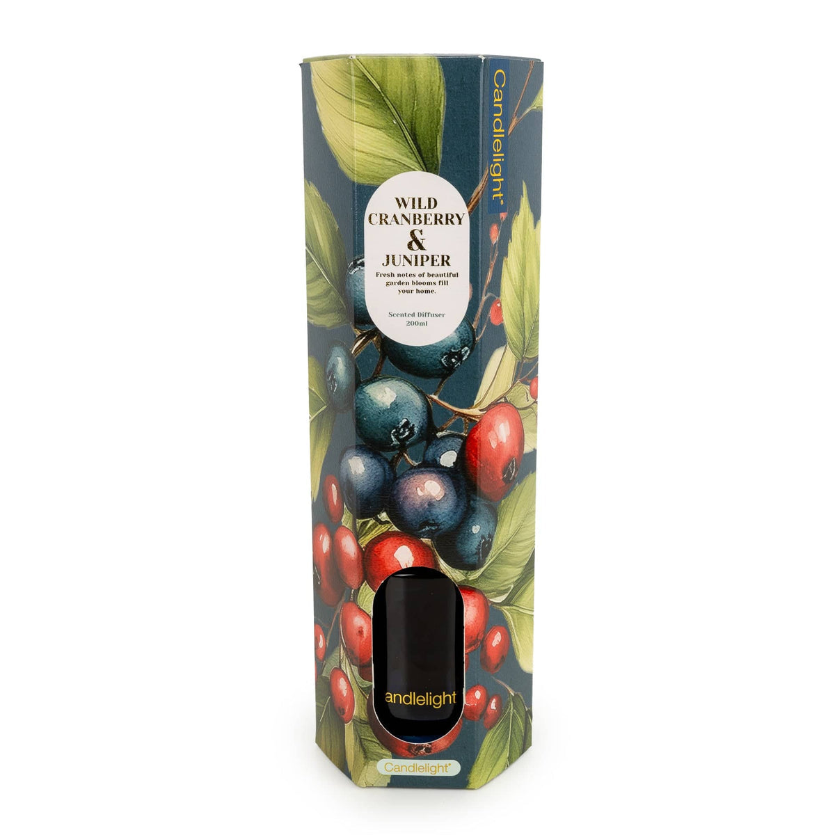 Candlelight Reed Diffuser Wild Cranberry and Juniper
