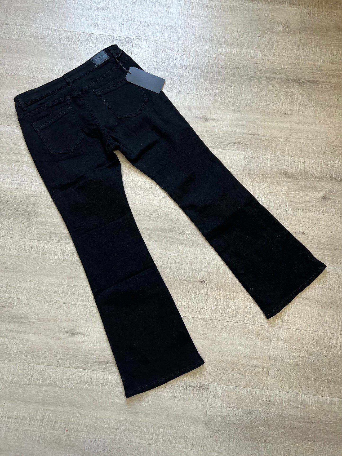 Black bootcut jeans sizes 8-16