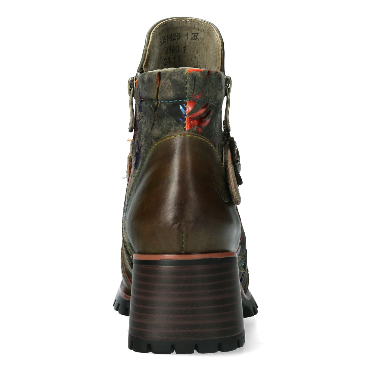 Laura Vita Onao Leather Gris boots sizes 4-8(37-41)