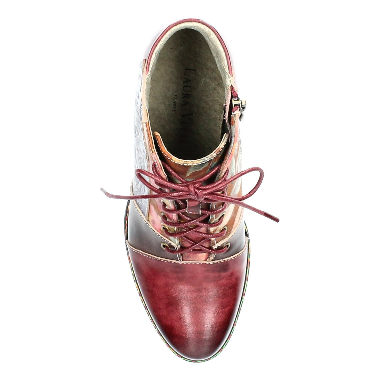 Laura Vita Maevao Leather Wine boots sizes 4-8 (37-41)