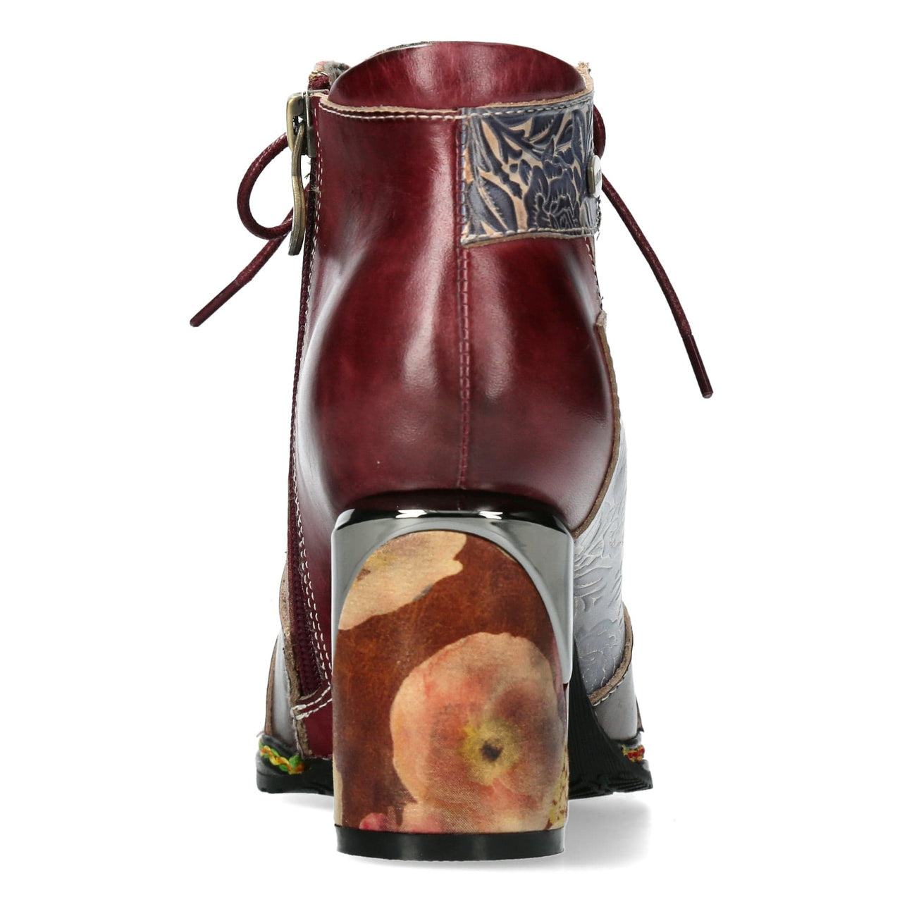 Laura Vita Maevao Leather Wine boots sizes 4-8 (37-41)
