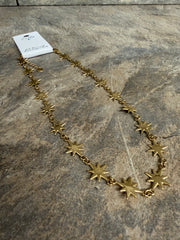 Zelly Gold Stars Necklace