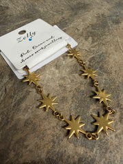 Zelly Gold Star Bracelet