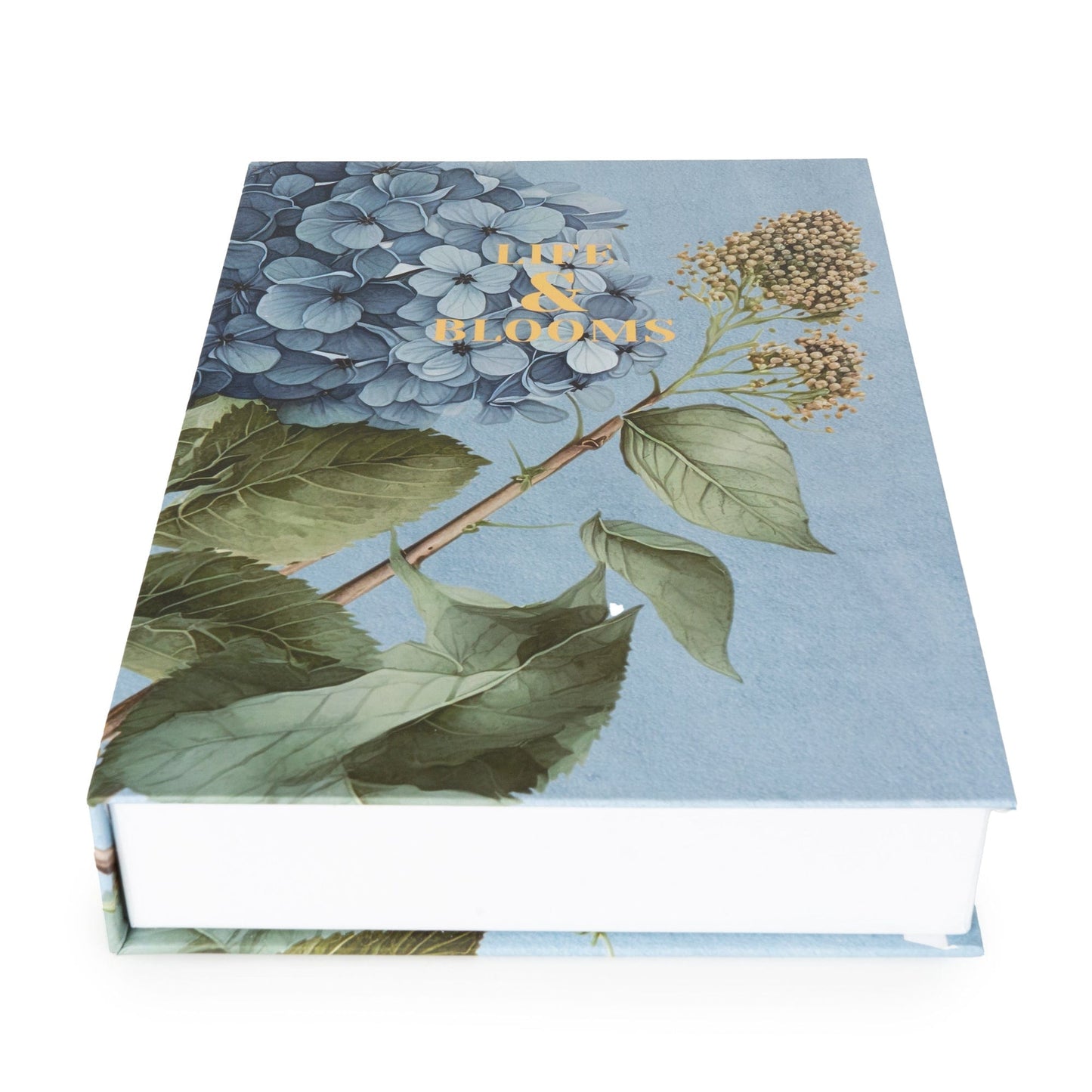 Candlelight Set of 2 book boxes Florals Hydrangea and Jasmine