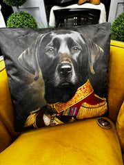 Top Dog Cushion Black Labrador