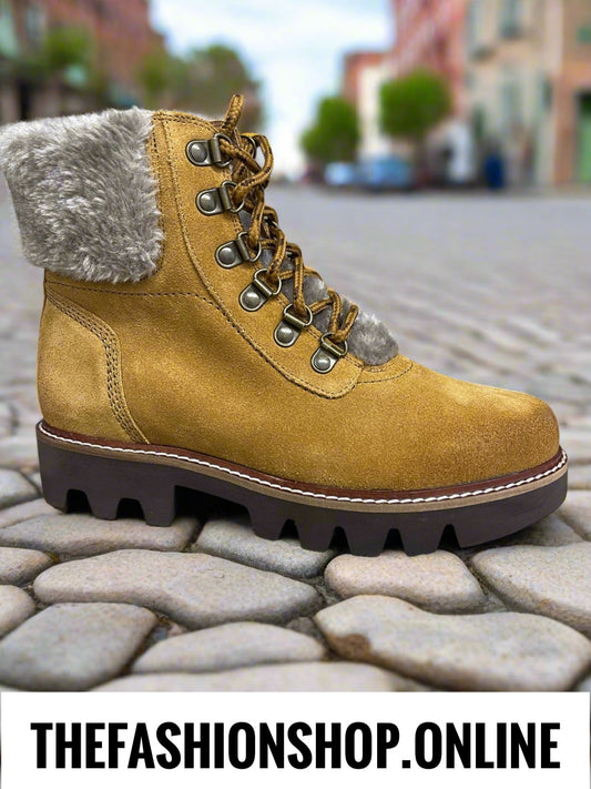 Ravel tan suede Ventry ankle boot sizes 4-8