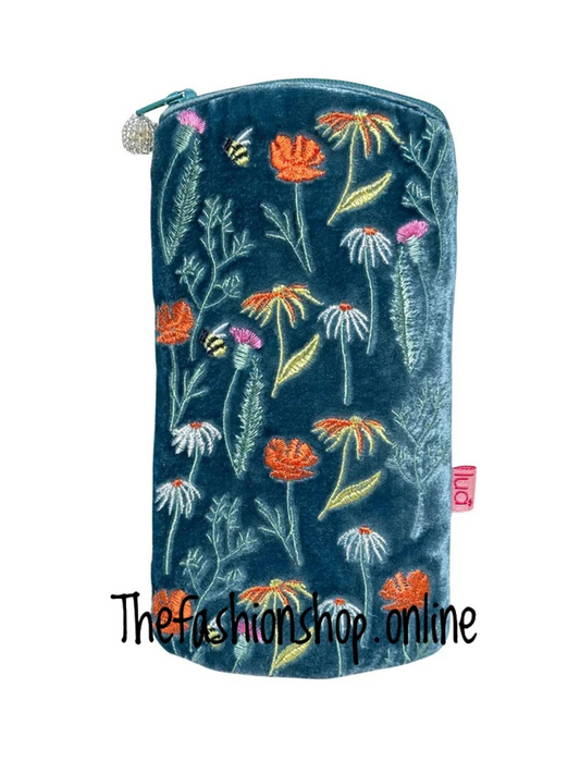 Lua Meadow Glasses Case - Teal