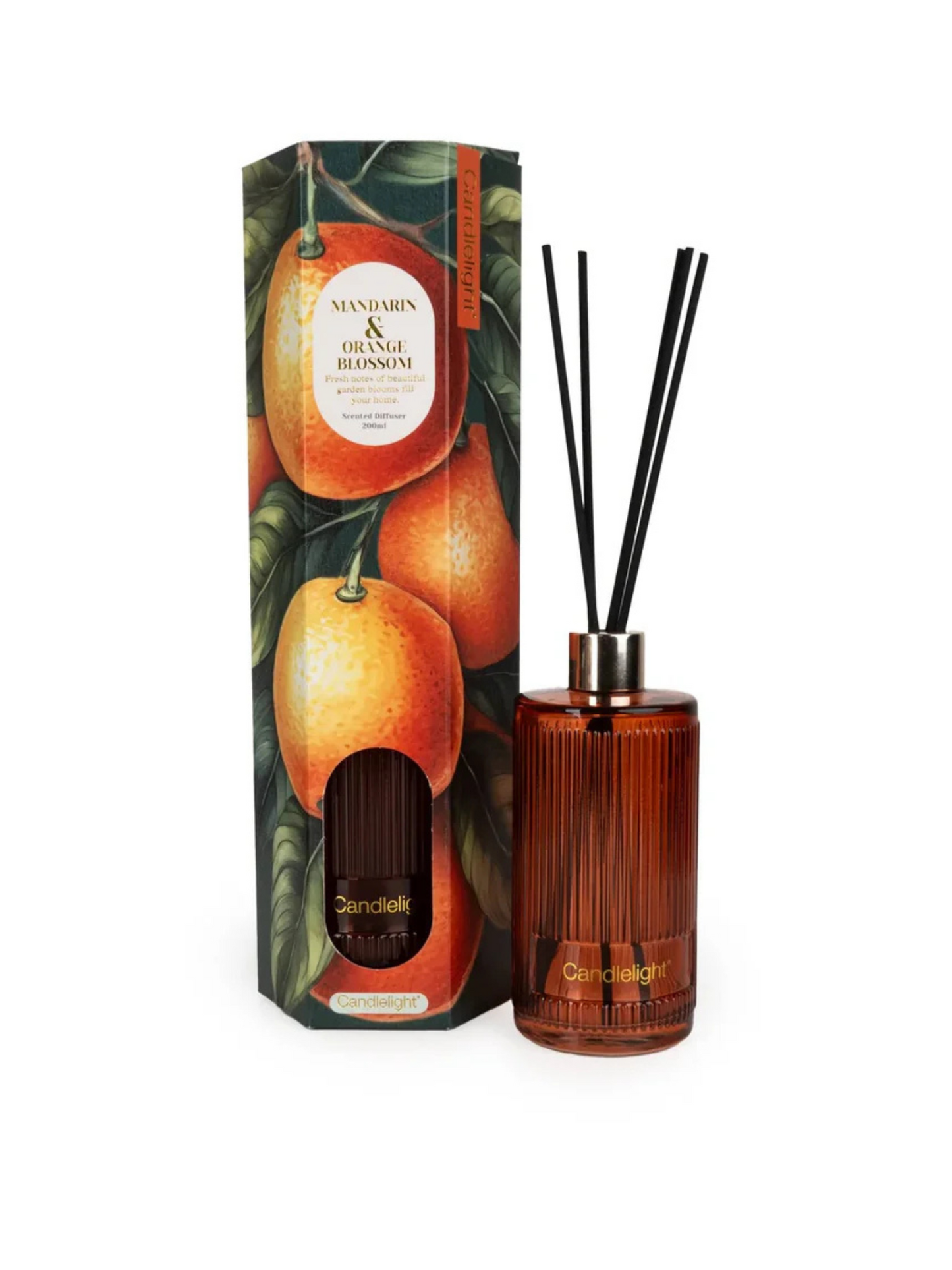 Candlelight Reed Diffuser Mandarin and Orange Blossom