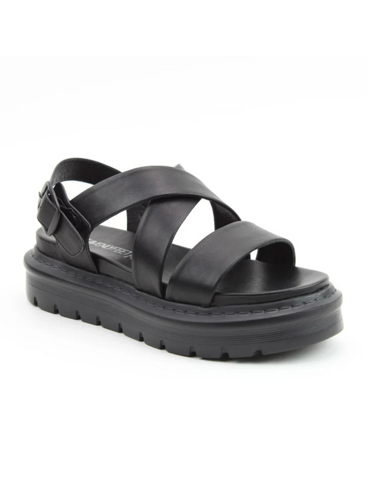 Heavenly Feet black Fallon 2 gladiator sandals sizes 4-8 (37-41)
