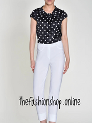 Robell Bella white trousers 27 inch inside leg sizes 12-24