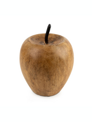 Candlelight Mango Wood Apple Ornament