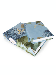 Candlelight Set of 2 book boxes Florals Hydrangea and Jasmine