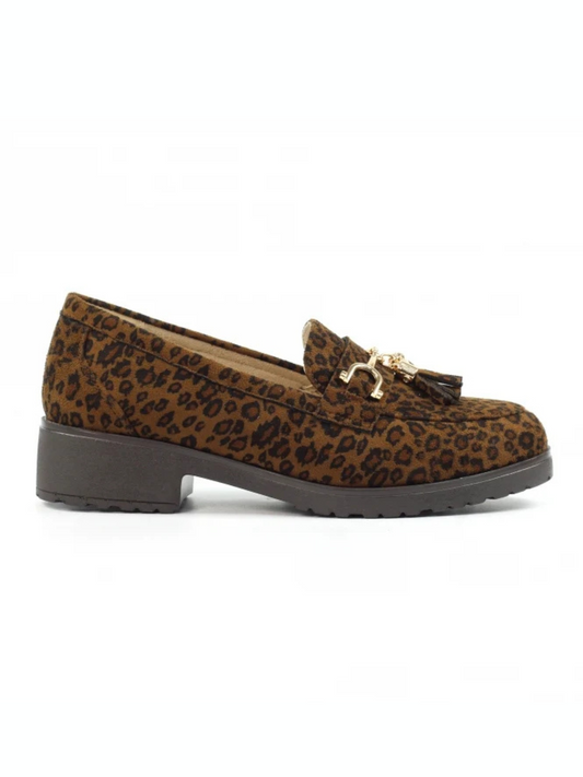 Lunar Codey ocelot loafer sizes 4-8 (37-41)