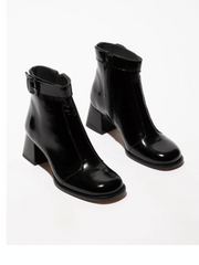 Fly of London black leather Nappalak ankle boots sizes 4-8 (37-41)
