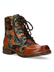 Laura Vita Anitao Leather Camel boots sizes 4-9(37-42)