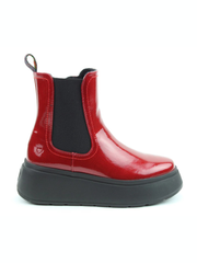 Heavenly Feet Nera red patent ankle boot sizes 4-8 (37-41)