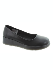 Heavenly Feet bambi black slip on shoes 4-8 (37-41)