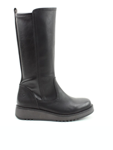 Heavenly Feet black Luna knee boots sizes 4-8 (37-41)