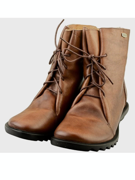 Laura Vita Cyrielle Choco leather boots sizes 4-8 (37-41)