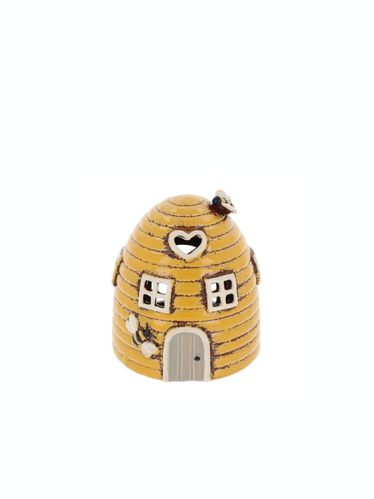 Village Pottery Mini Beehive Yellow Tealight