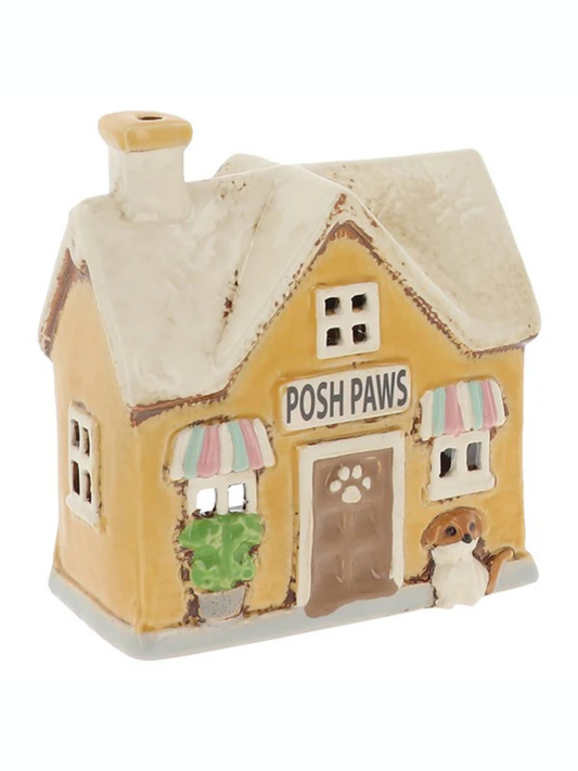 Village Pottery Posh Paws Tealight