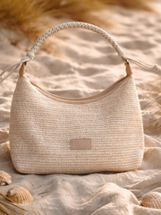 Ibiza Bleached Straw bag