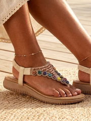 Heavenly Feet beige Radiance sandals 4-8 (37-42)