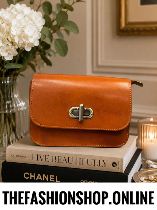 The Ashbourne Tan Leather Crossbody Bag